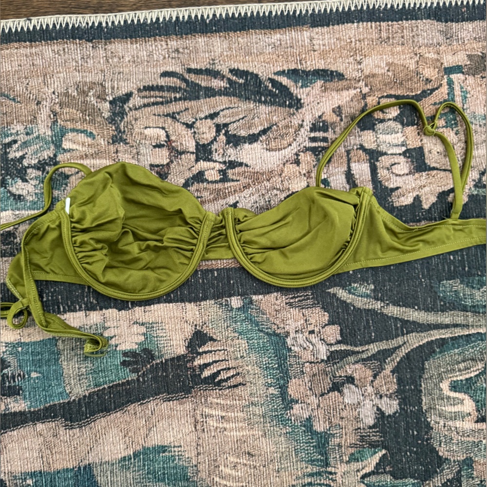 Chartreuse Olive Bikini XS